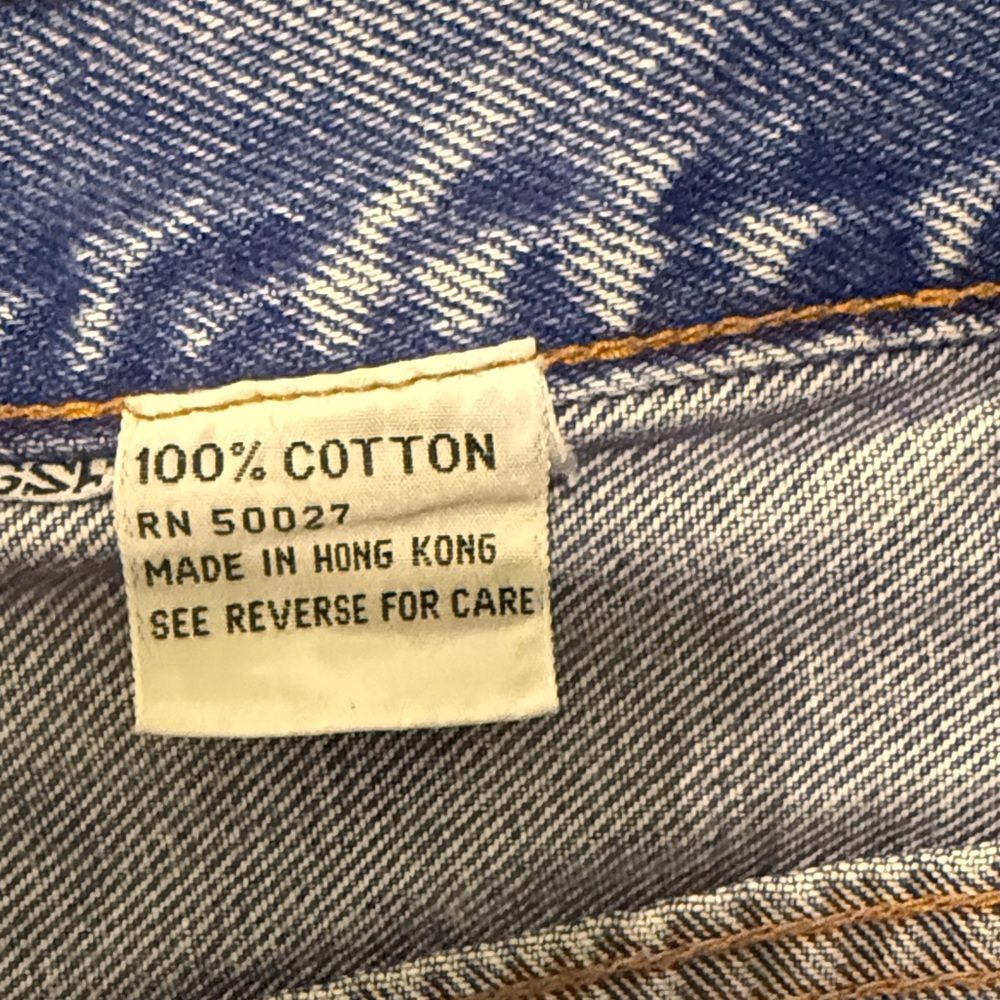 Vintage 80s or 90s Rio by Stephen Mardon women's high-rise acid wash short Sz 9 - Picture 5 of 5